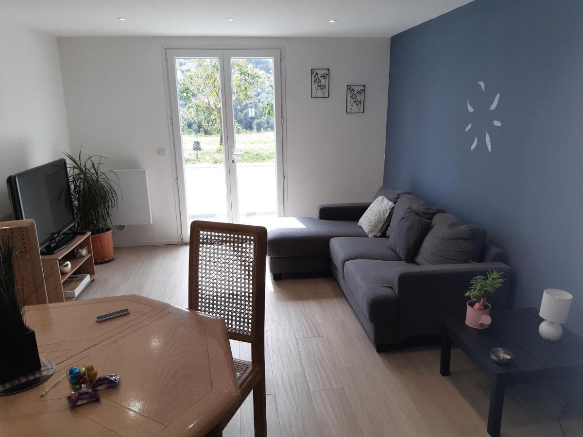 Appartement 3 Pieces Dans Villa Individuelle Falicon Exterior foto